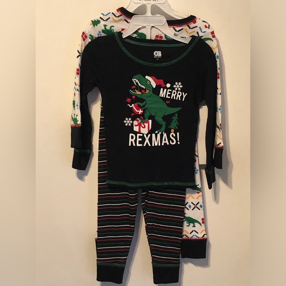 ONLY BOYS NWT 4 PIECES SLEEPWEAR TOP AND BOTTOM SIZE 2T MIX  AND MATCH - Picture 3 of 6